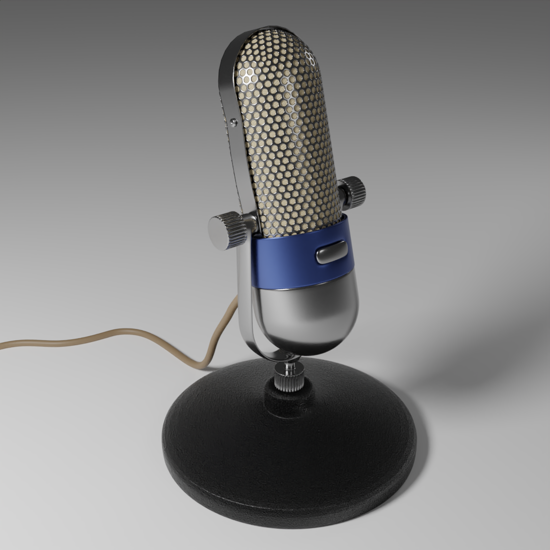 Vintage microphone preview image 1